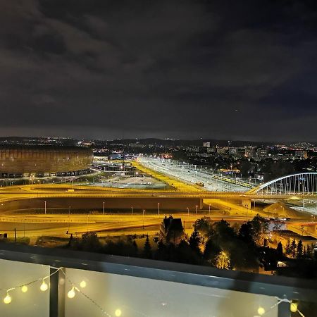 Apartament Przy Bursztynowym Stadionie Gdansk Exterior foto