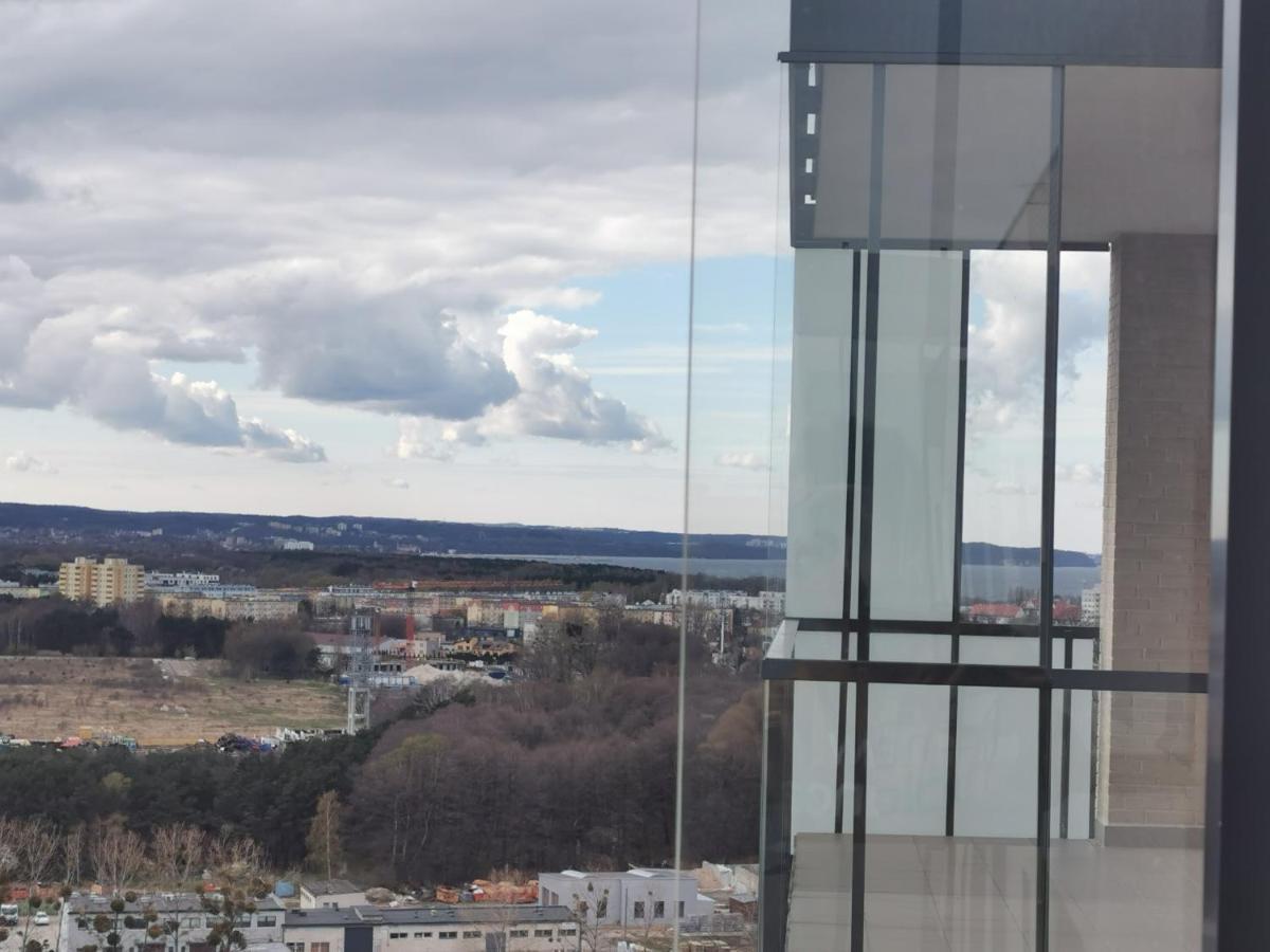 Apartament Przy Bursztynowym Stadionie Gdansk Exterior foto